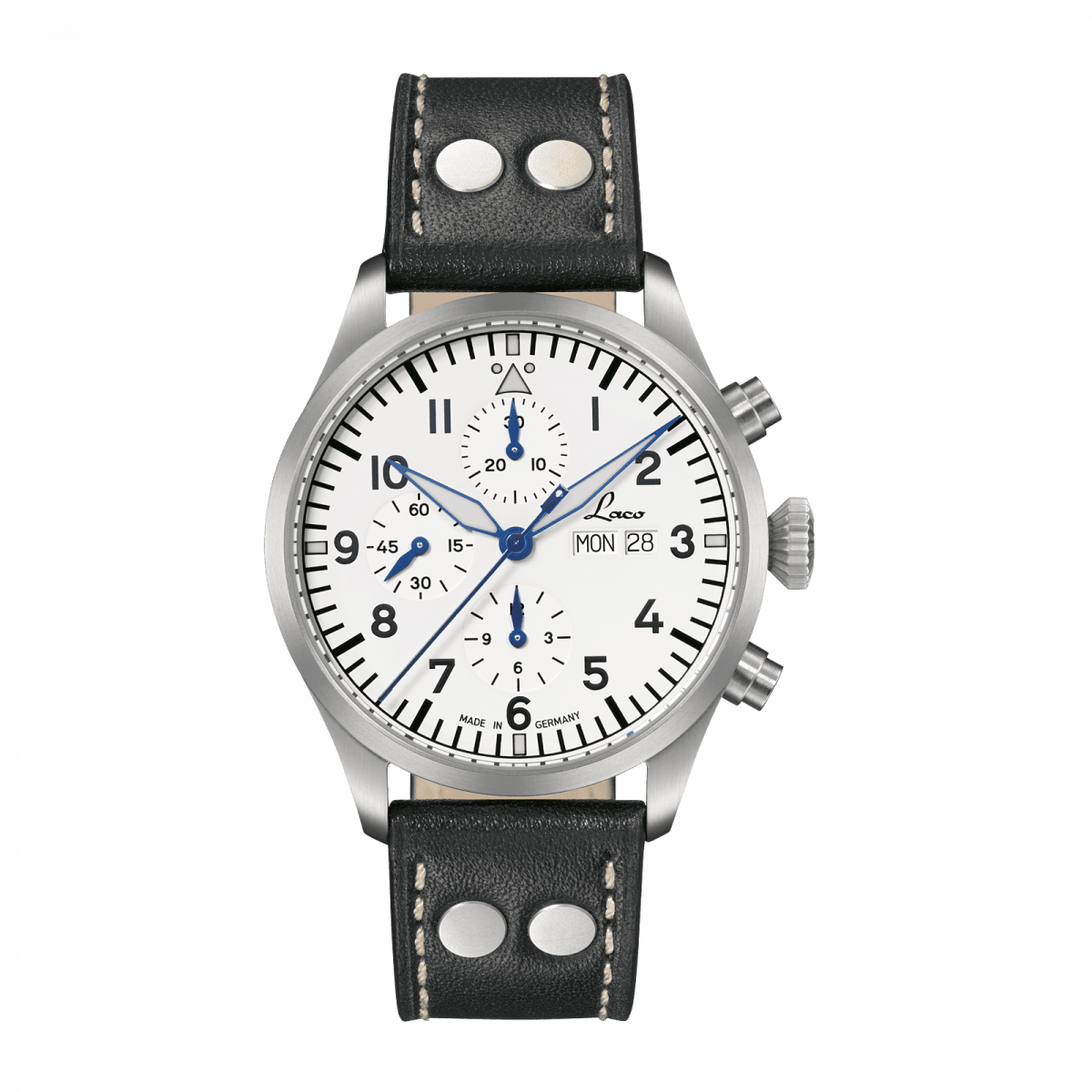 Laco Kiel.2.MB Weiss Chronograph (43mm) Automatic 862153