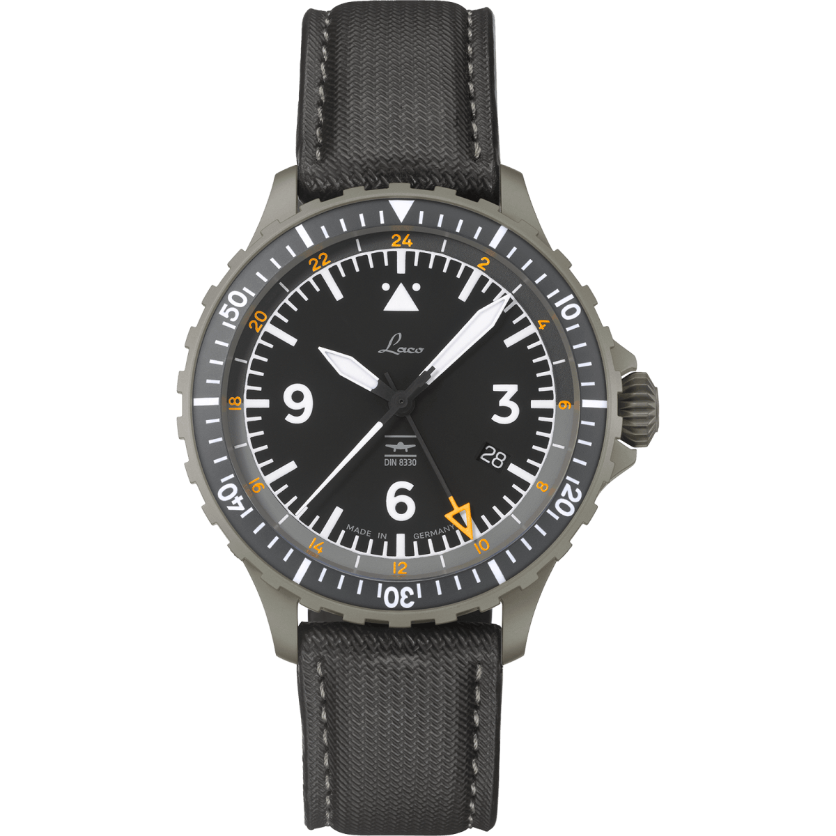 リリコ Laco Pilot Watch Hamburg GMT DIN 8330 (43.5mm) 862165