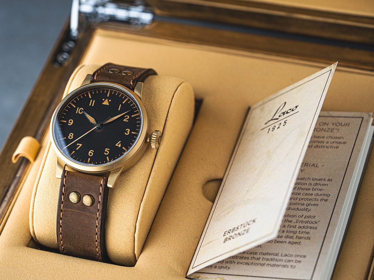 Laco Pilot Watch Original Munster (42mm) Bronze Automatic 862149