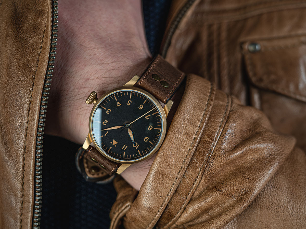 Laco Pilot Watch Original Munster (42mm) Bronze Automatic 862149