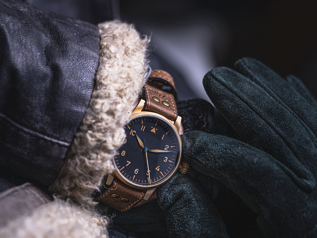 Laco Pilot Watch Original Munster (42mm) Bronze Automatic 862149