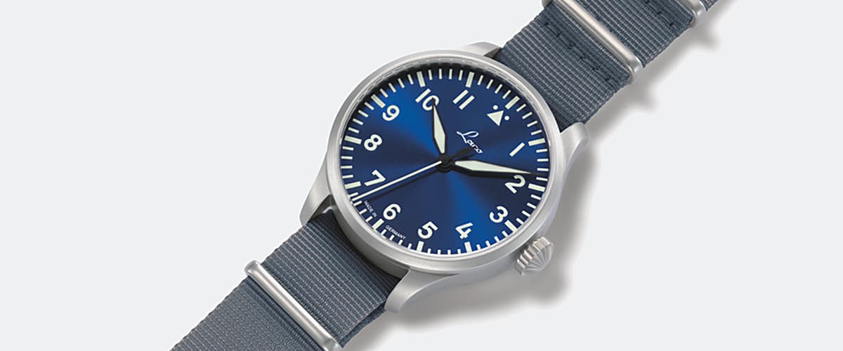Laco Pilot Watch Aachen Blue Stunde (42mm) Automatic 862101