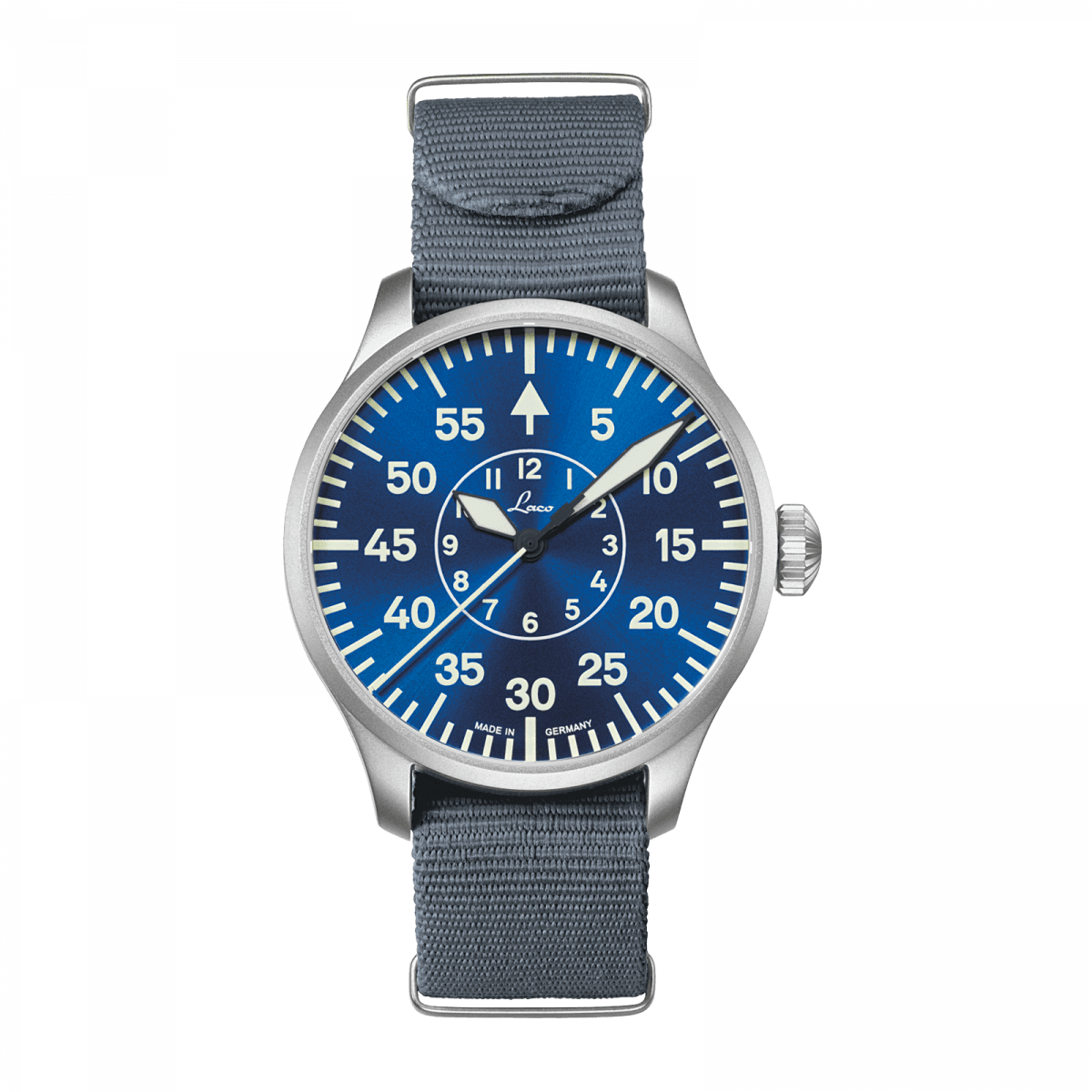 Laco Pilot Watch Aachen Blue Stunde (42mm) Automatic 862101
