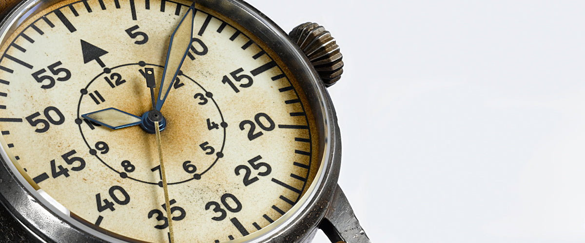 Laco Pilot Watch Original Wein Erbstuck (42mm) 861944