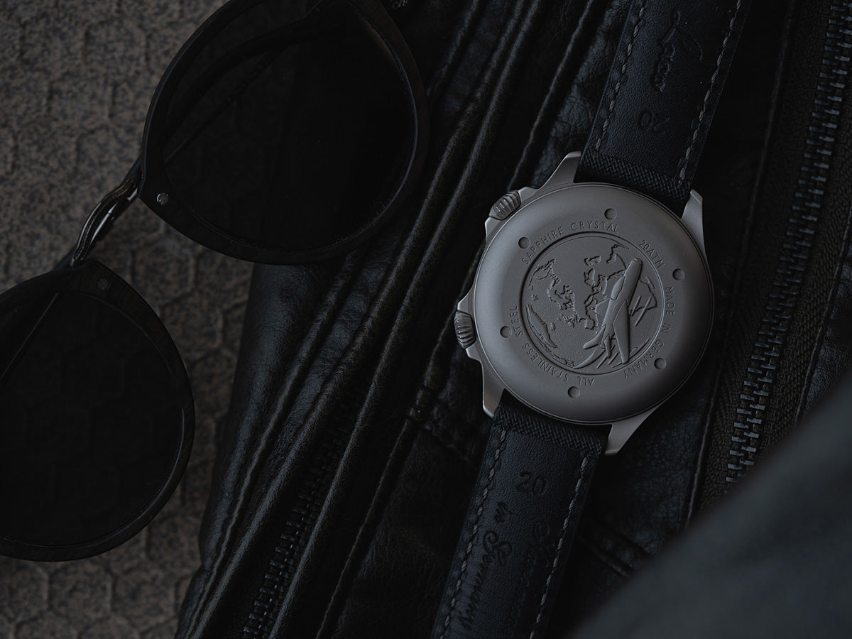 Laco Pilot Watch Frankfurt GMT Grau (43mm) Automatic 862121.2