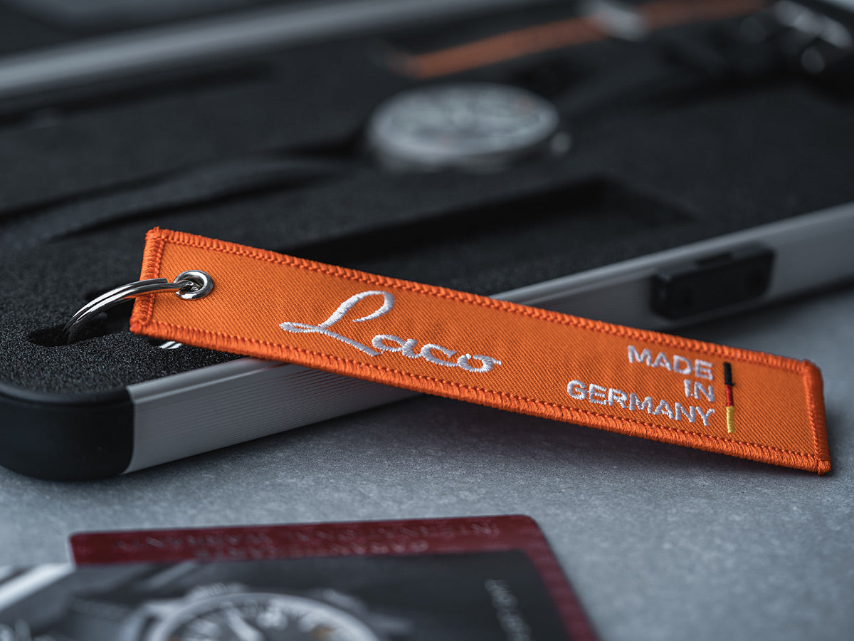 Laco Pilot Watch Frankfurt GMT Schwarz (43mm) Automatic 862120.2