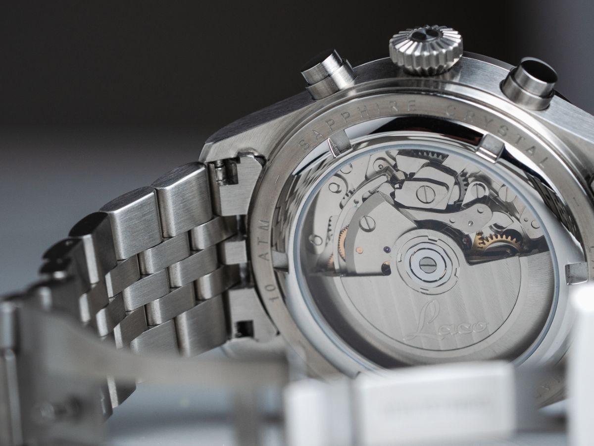 Laco Kiel.2.MB Blau Chronograph (43mm) Automatic 862186.MB