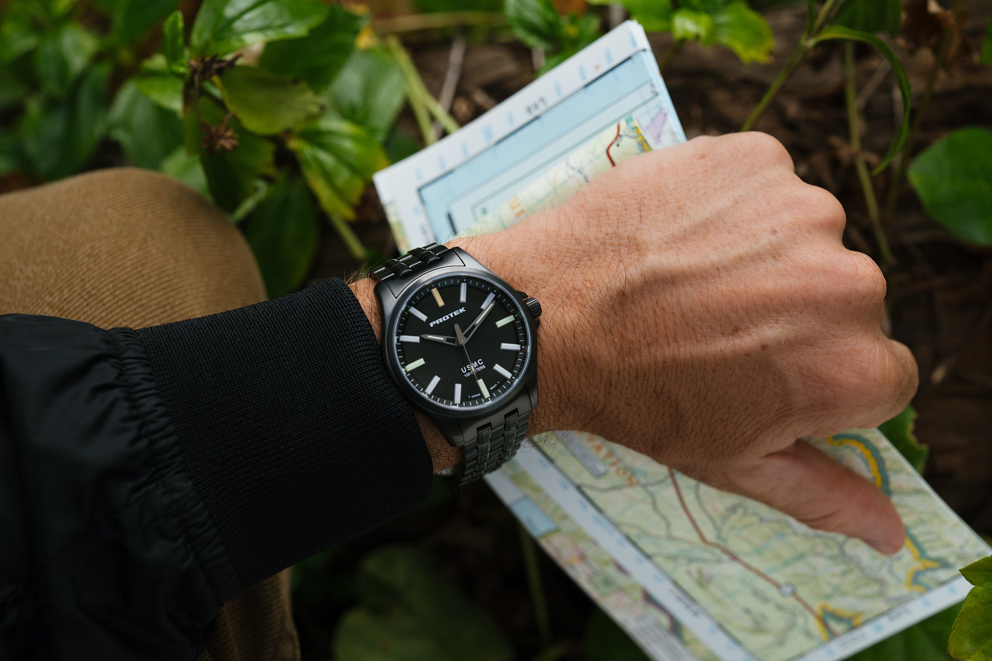 ProTek USMC Titanium Field Watch (40mm) PT3102BR