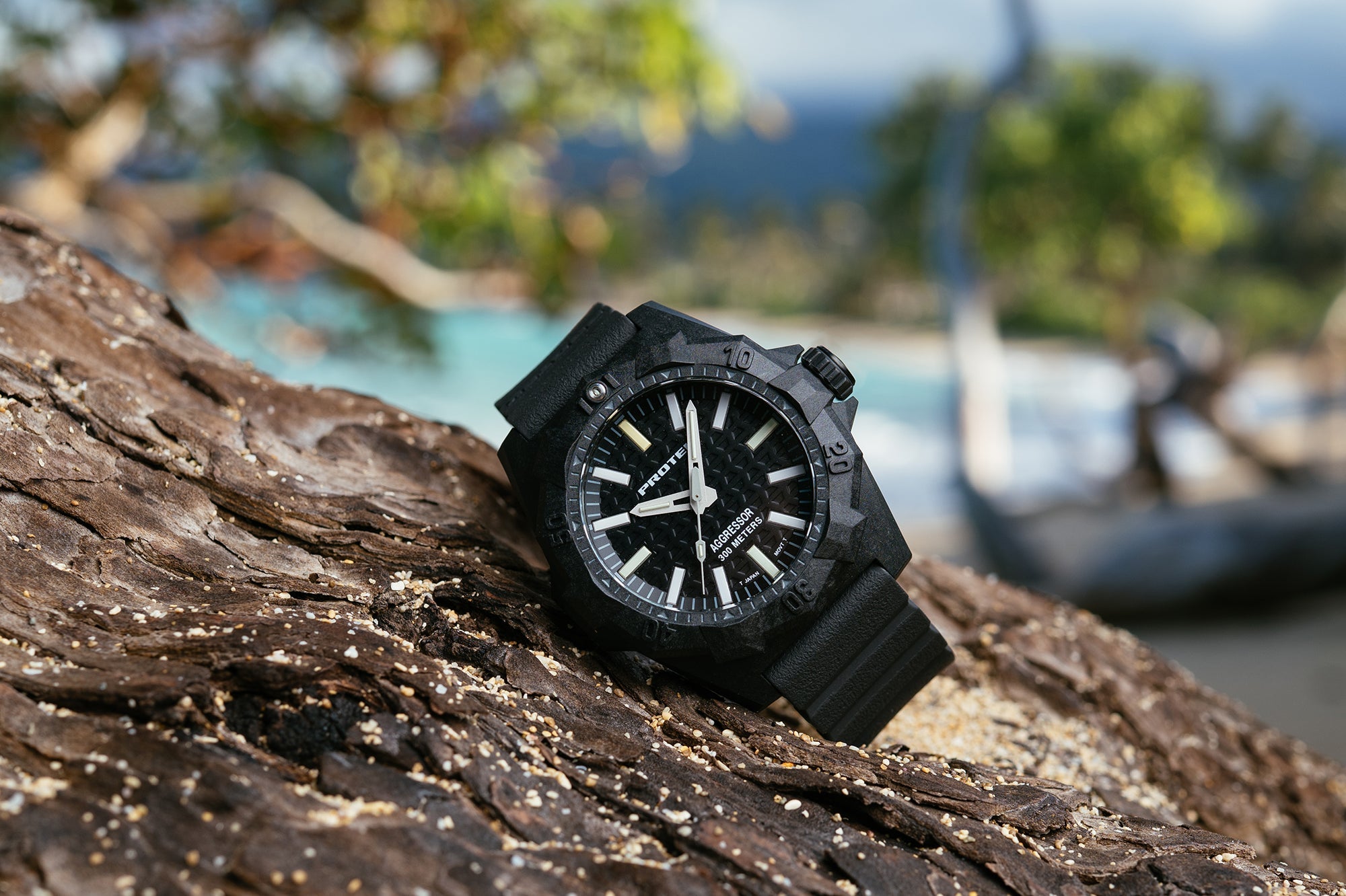 ProTek Carbon Composite Aggressor Dive Watch (45mm) PT4001