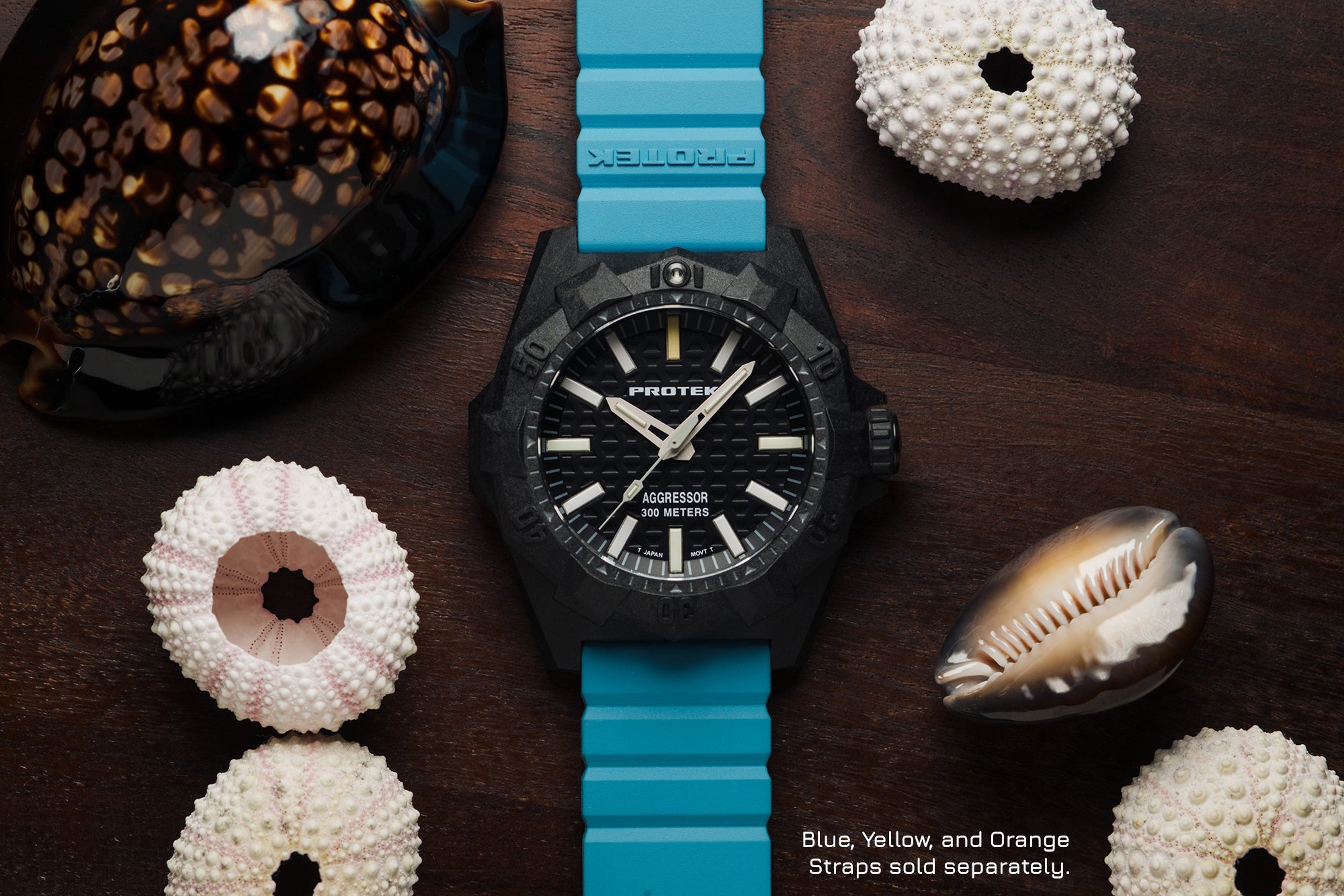 ProTek Carbon Composite Aggressor Dive Watch (45mm) PT4001