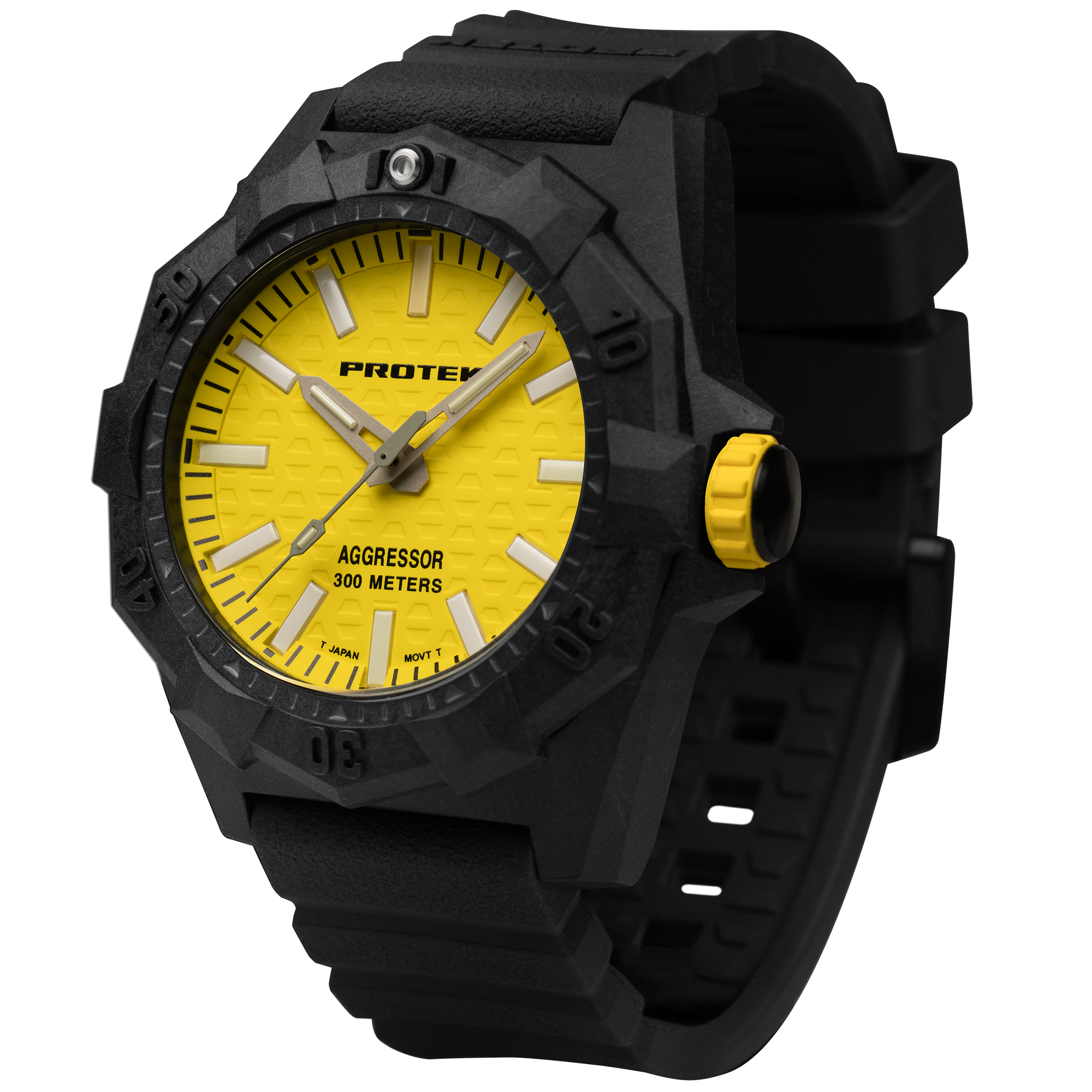 ProTek Carbon Composite Aggressor Dive Watch (45mm) PT4007