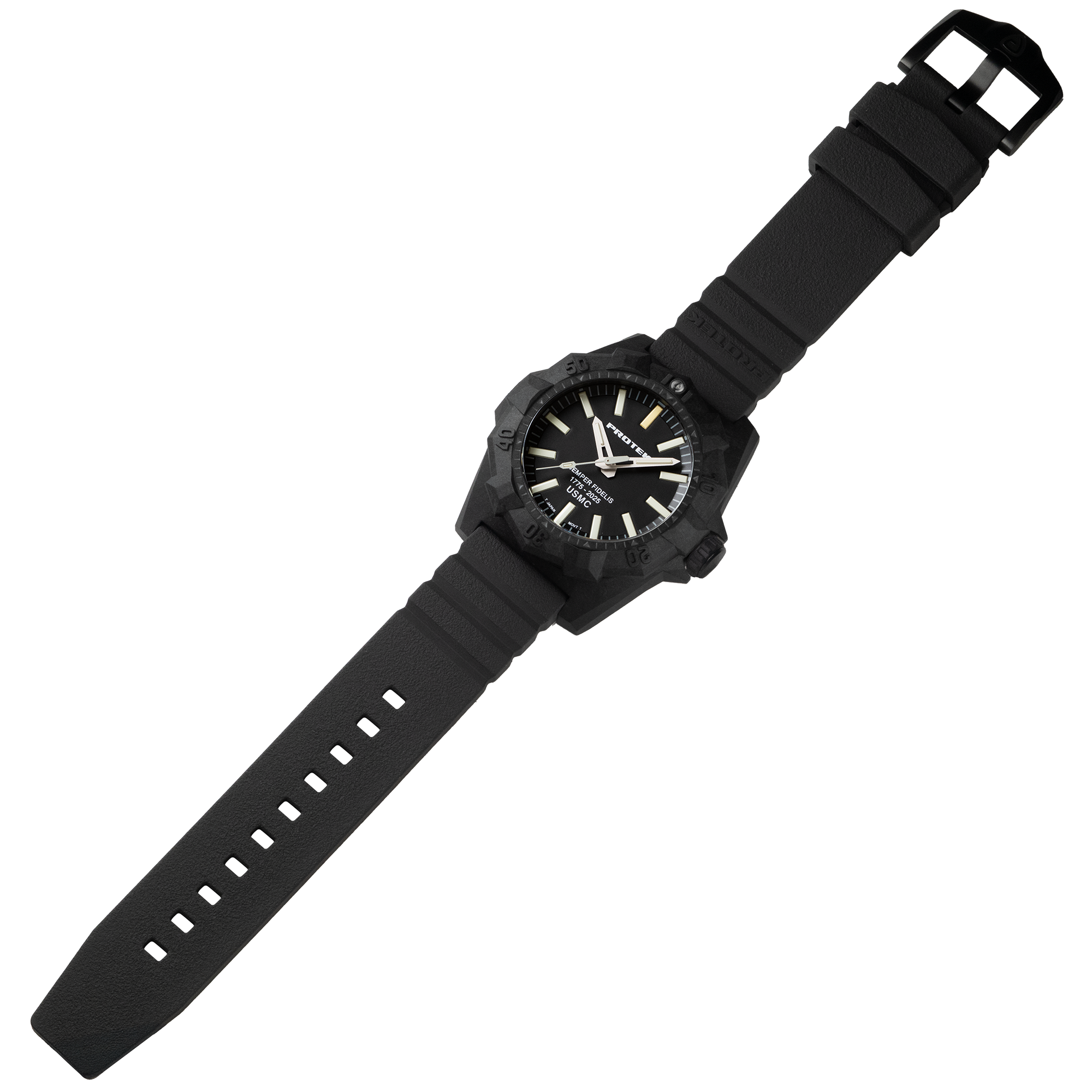 ProTek USMC Carbon Dive Watch (45mm) PT4101SF