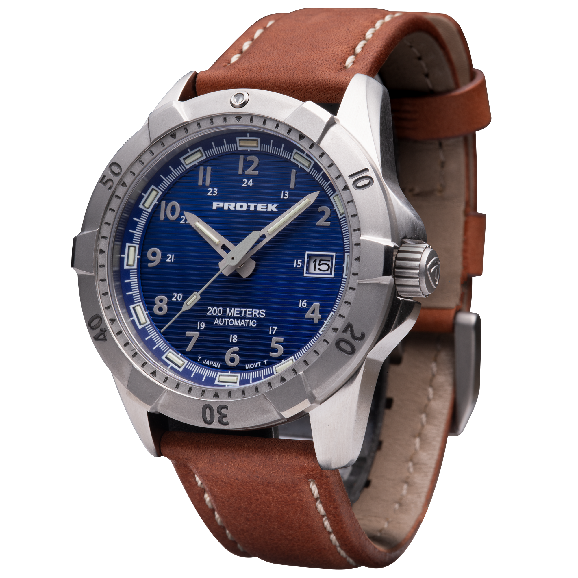 ProTek Automatic Steel Dive Watch (42mm) PT2203