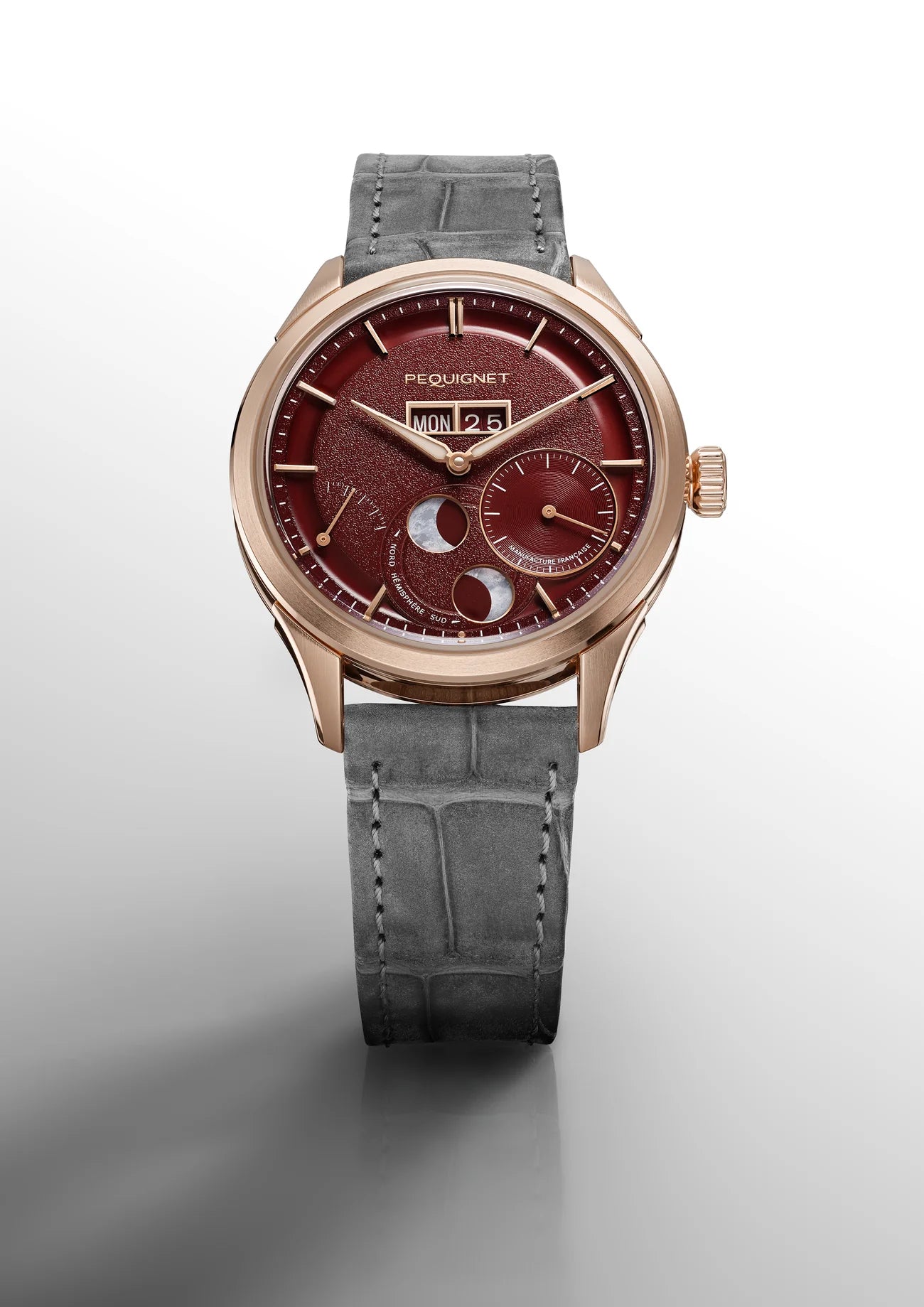 Pequignet Royale Paris Gold Burgundy (39.5mm) 9101668