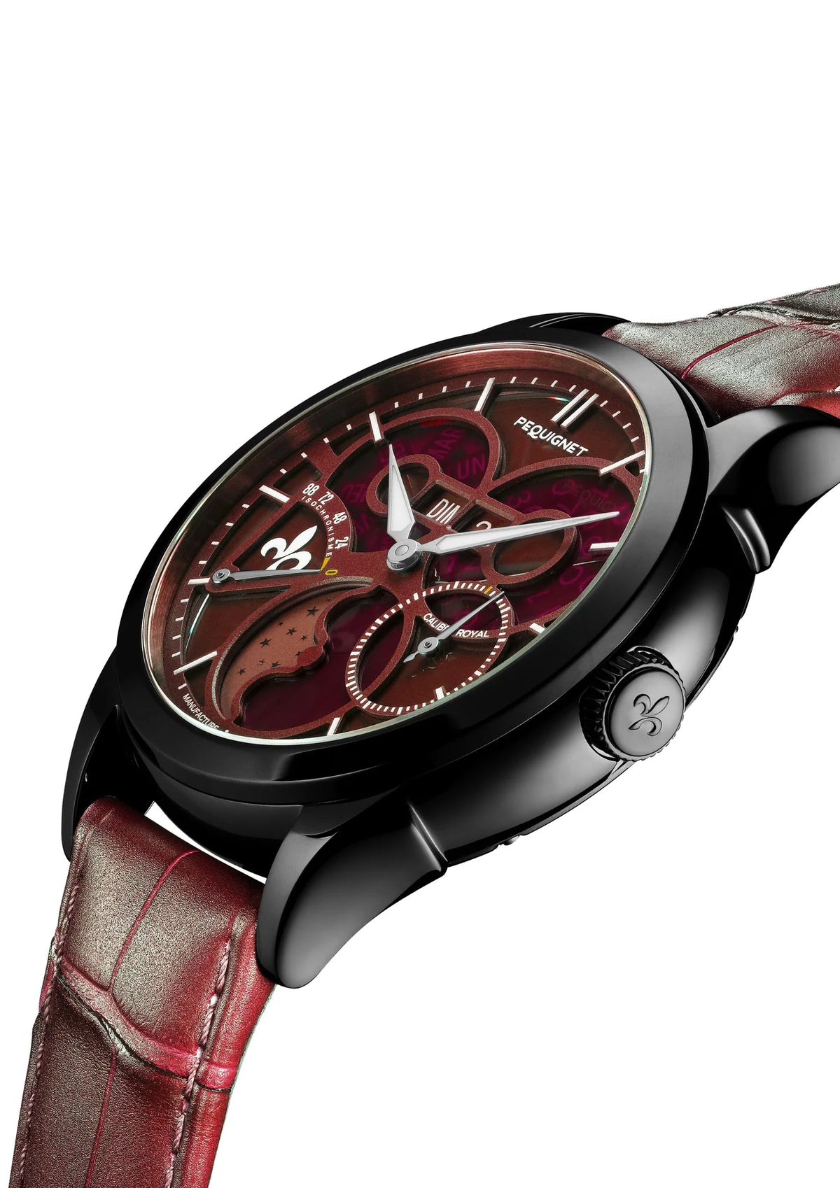Pequignet Royale Saphir Ruby Red Limited (42mm) 9010860