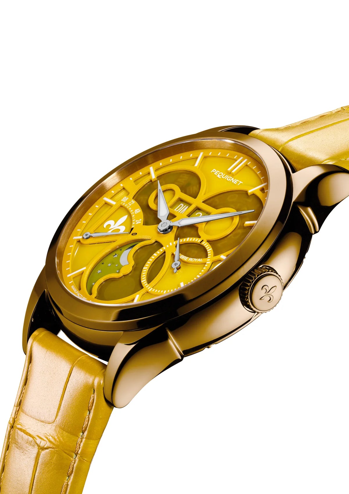 Pequignet Royale Saphir Amber Yellow Limited (42mm) 9010820