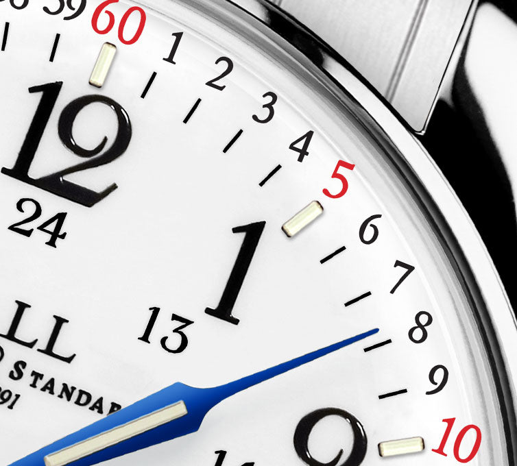 BALL Trainmaster Railroad Standard 130 Years (40mm) NM3888D-S4CJ-WH