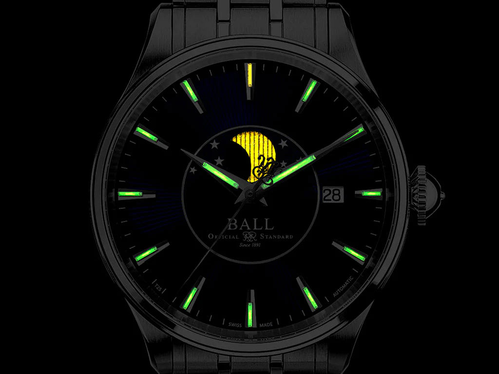 BALL Trainmaster Moon Phase NM3082D-SJ-BE