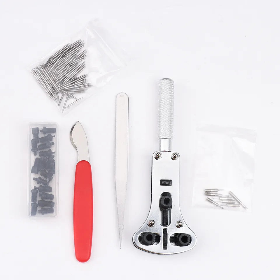 Watch Repair Tool Kit, Bracelet Sizing & Casebook Opener - 147 Piece