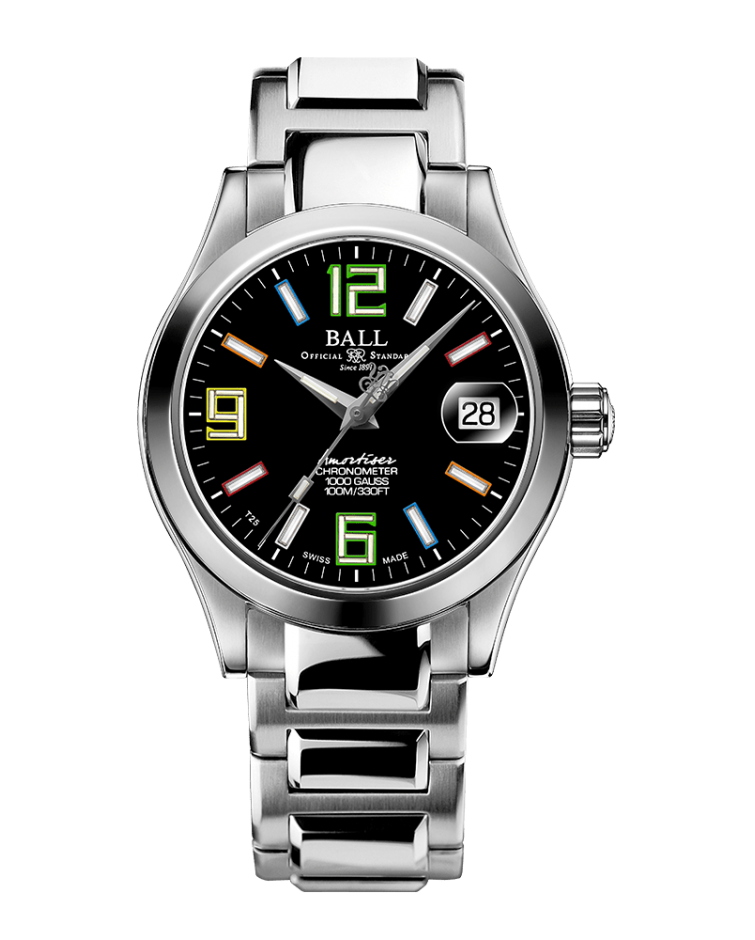 BALL Engineer III Pioneer II Rainbow Chronometer (36mm) NL9616C-S5CJ-BKR