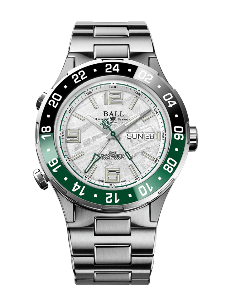 BALL Roadmaster Marine GMT Meteorite (40mm) DG3000A-S13C-MSL