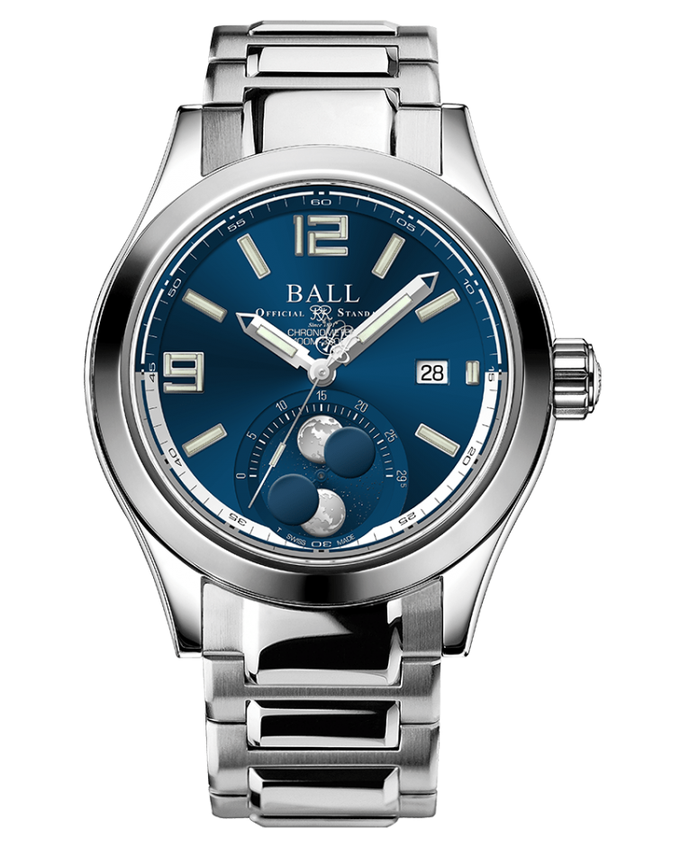 BALL Engineer II Moon Phase Chronometer (43mm) NM2028C-S45C