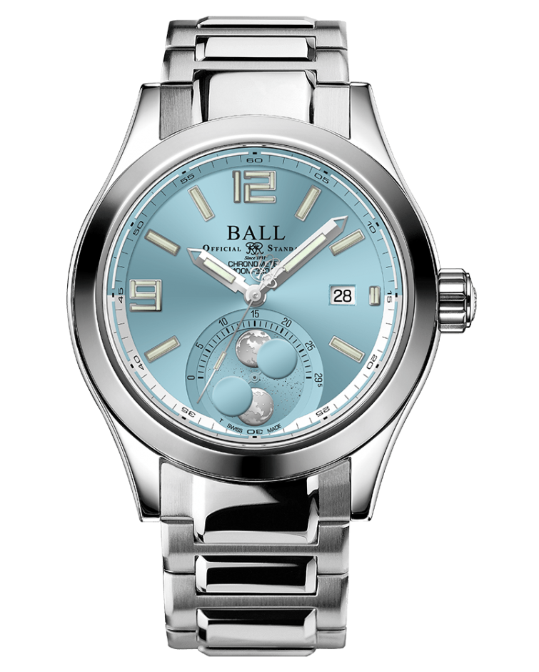 BALL Engineer II Moon Phase Chronometer (43mm) NM2028C-S45C