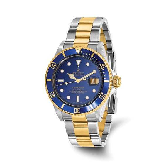 Rolex Oyster Perpetual Submariner Bluesy 40mm Pre Owned 16613