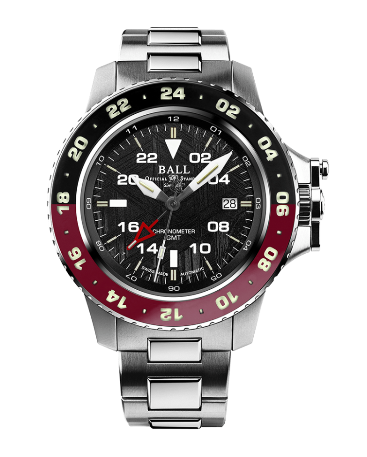 BALL Engineer Hydrocarbon AeroGMT II Meteorite (42 mm) DG2018C-S22C-MBK