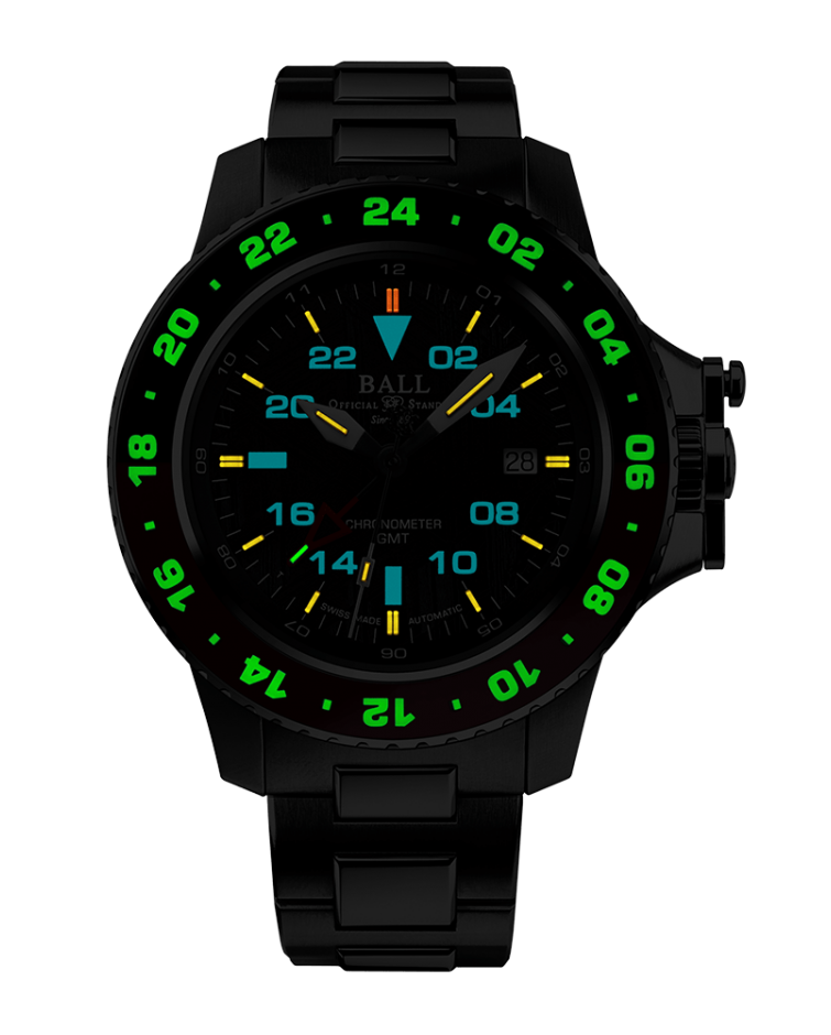 BALL Engineer Hydrocarbon AeroGMT II Meteorite (42 mm) DG2018C-S22C-MBK