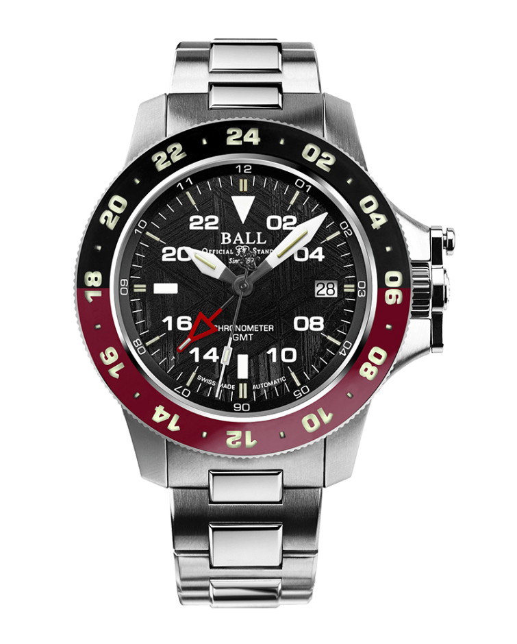 BALL Engineer Hydrocarbon AeroGMT II Meteorite (40 mm) DG2118C-S22C-MBK