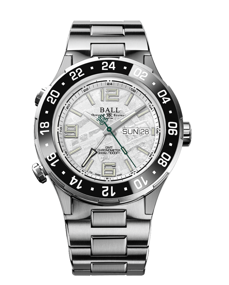 BALL Roadmaster Marine GMT Meteorite (40mm) DG3000A-S14CJ-MSL