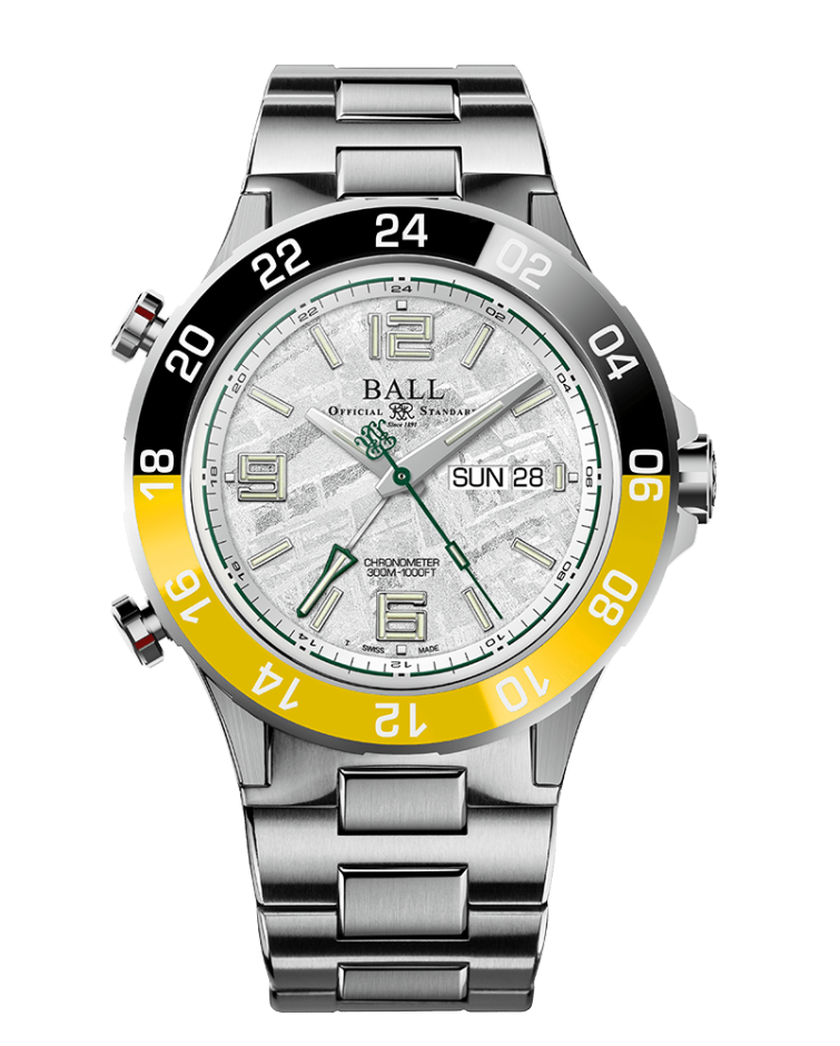 BALL Roadmaster Marine GMT Meteorite (42mm) DG3222A-S7C-MSL