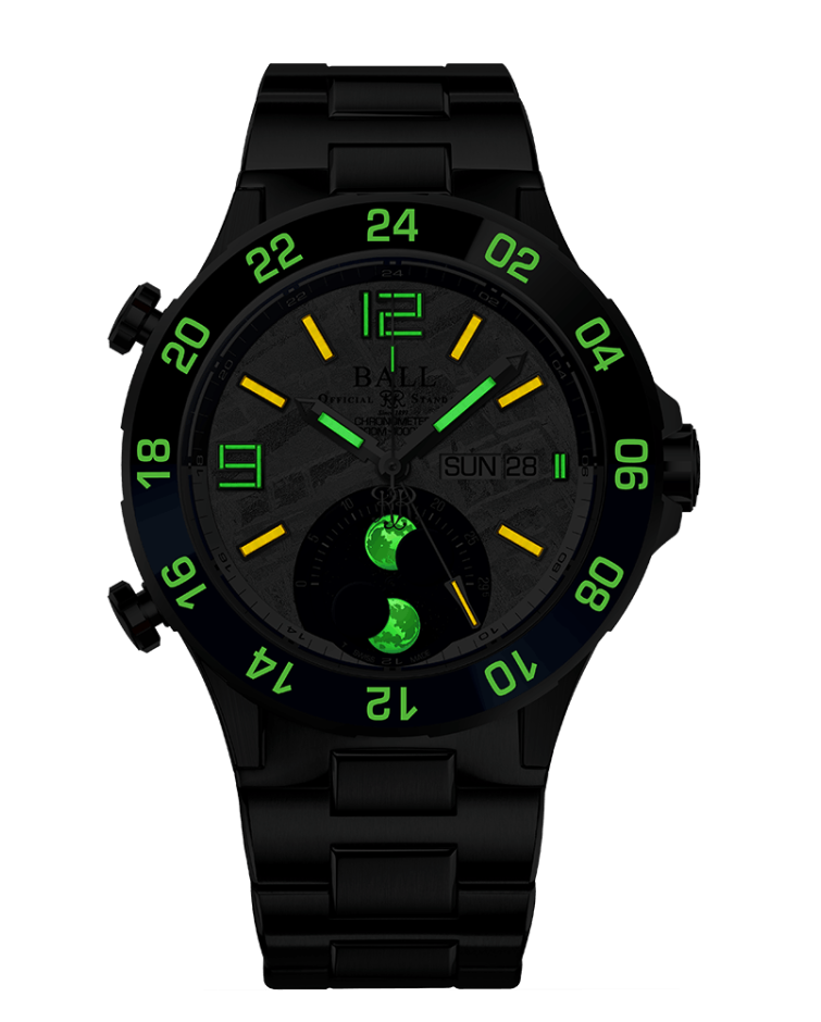 BALL Roadmaster Marine GMT Moon Phase (42mm) DG3220A-S8C-MSL