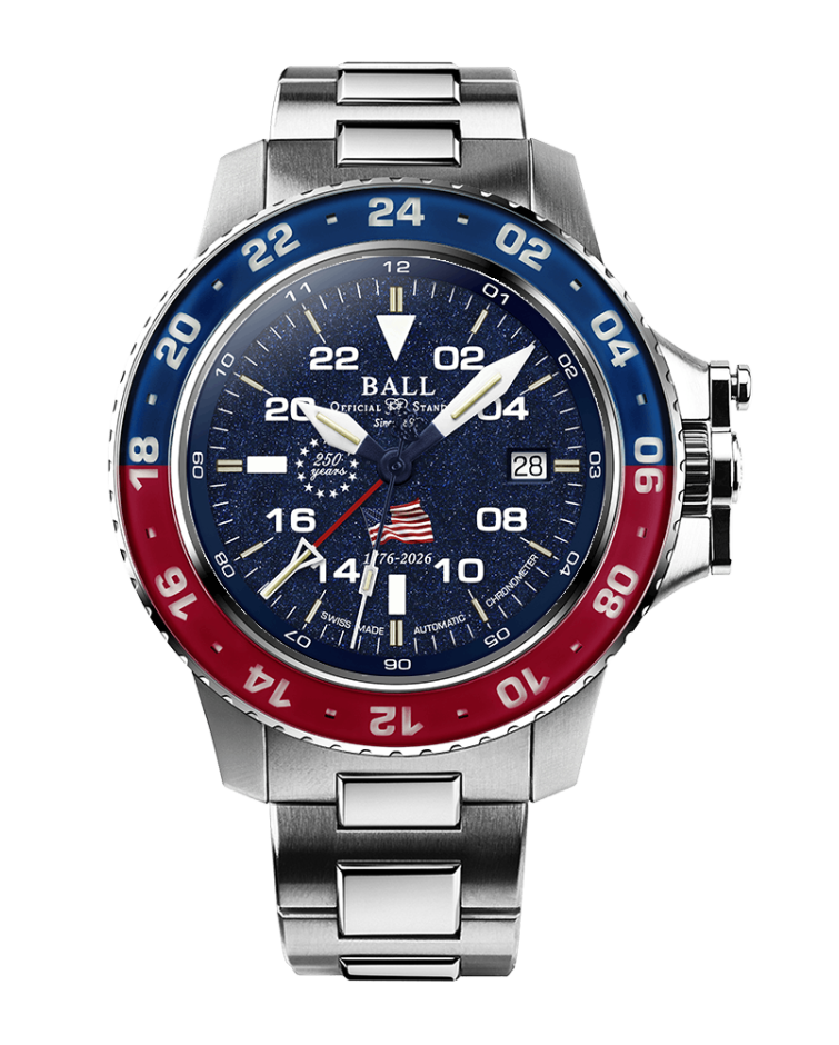 BALL Engineer Hydrocarbon AeroGMT II Patriot (42 mm) DG2018C-S24C-ABE