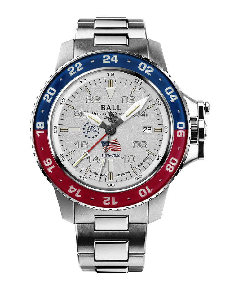 BALL Engineer Hydrocarbon AeroGMT II Patriot (42 mm) DG2018C-S24C-MSL