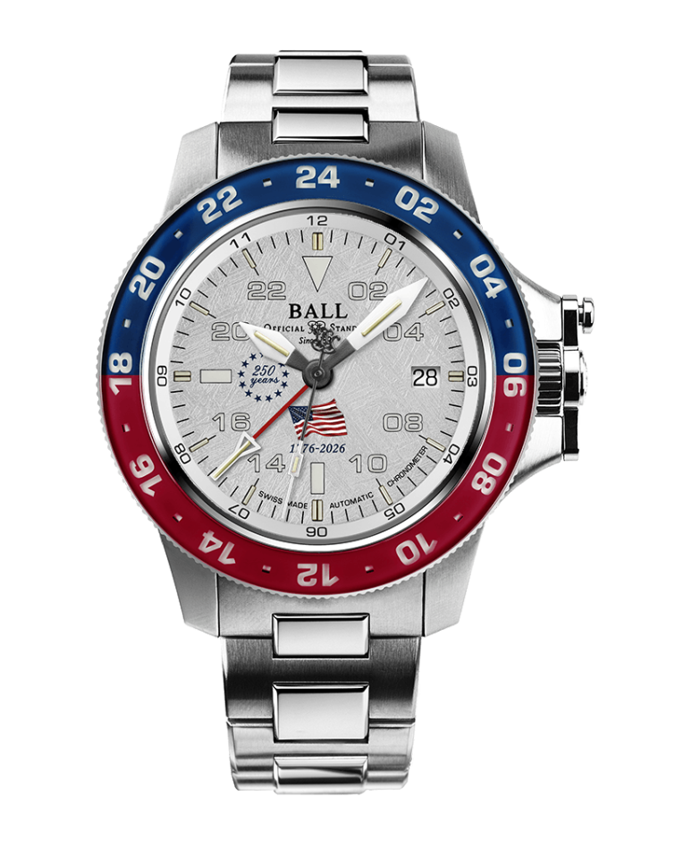 BALL Engineer Hydrocarbon AeroGMT II Patriot (40 mm) DG2118C-S24C-MSL