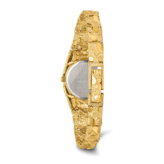 GENEVE 10K Nugget Quartz Watch 10N262B