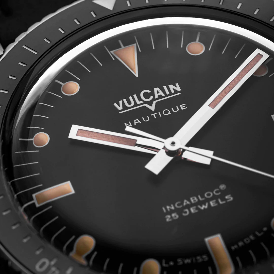 Vulcain Skindiver Nautique Black (38mm) 660170A07