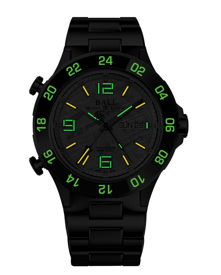 BALL Roadmaster Marine GMT Meteorite (42mm) DG3222A-S9C-MSL