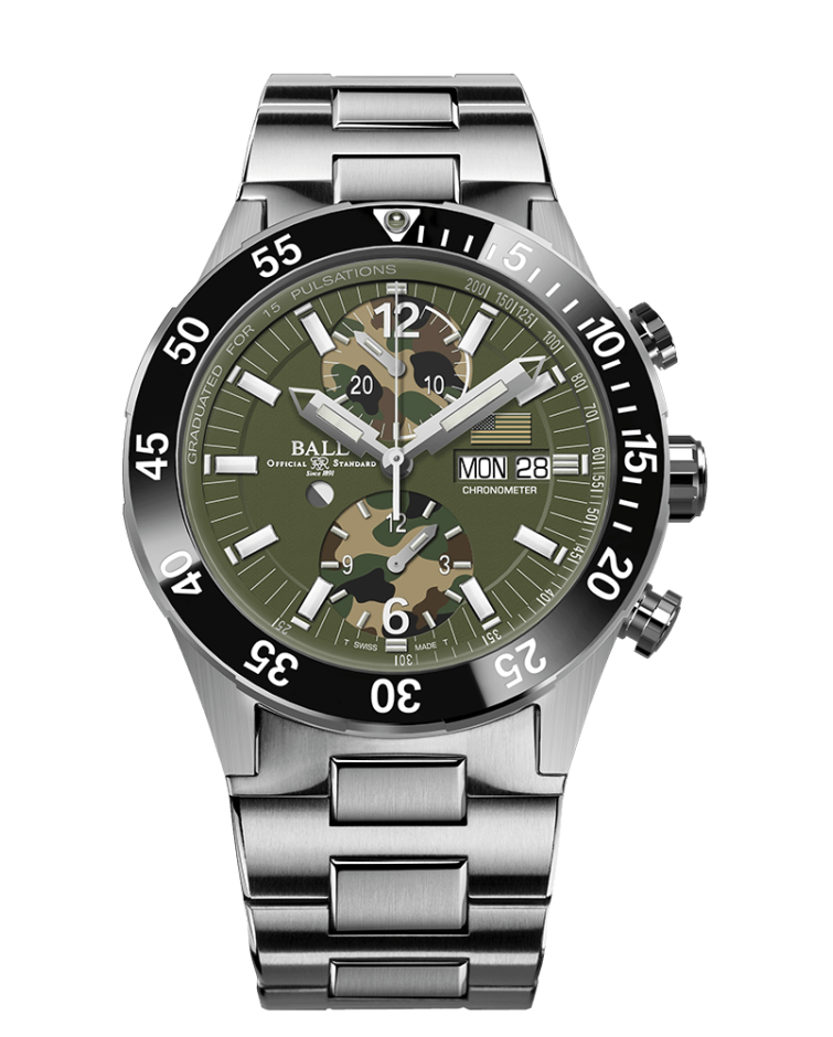 BALL Roadmaster CSAR Chronograph (42mm) DC3030C-S4C-GR