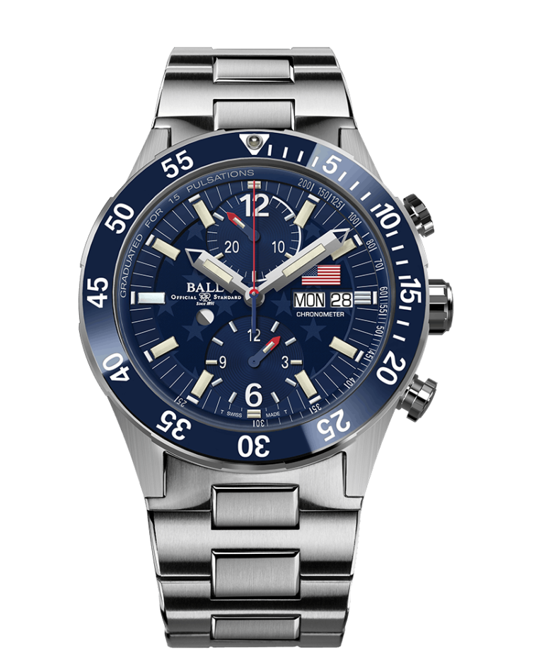 BALL Roadmaster CSAR Chronograph (42mm) DC3030C-S5C-BE