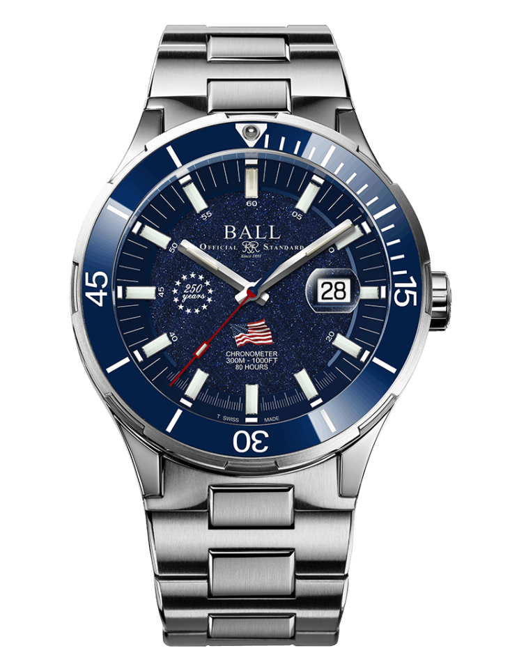 BALL Roadmaster M Challenger Patriot (43mm) DM3150B-S16C-ABE