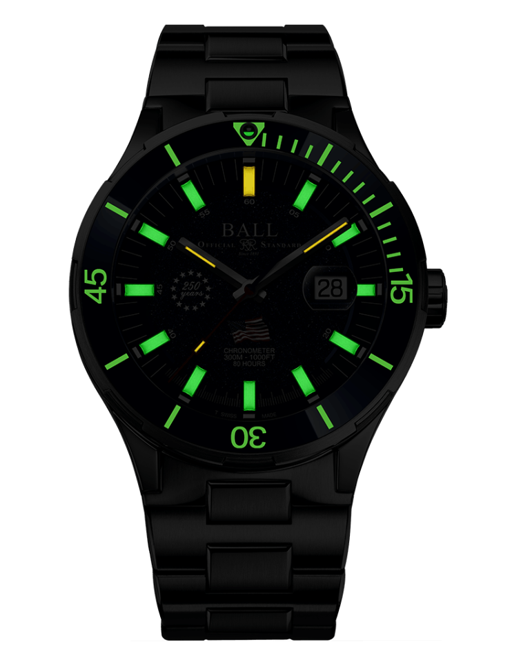 BALL Roadmaster M Challenger Patriot (43mm) DM3150B-S16C-ABE