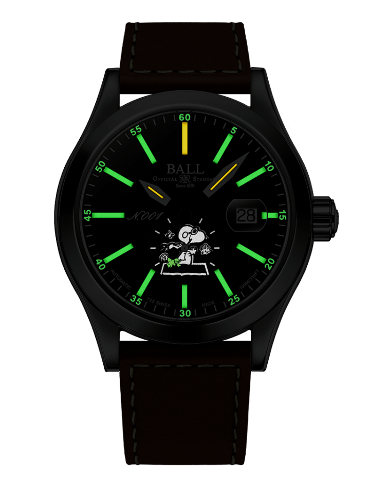 BALL Engineer III Snoopy Flying Ace (43mm) NM9028C-L52J
