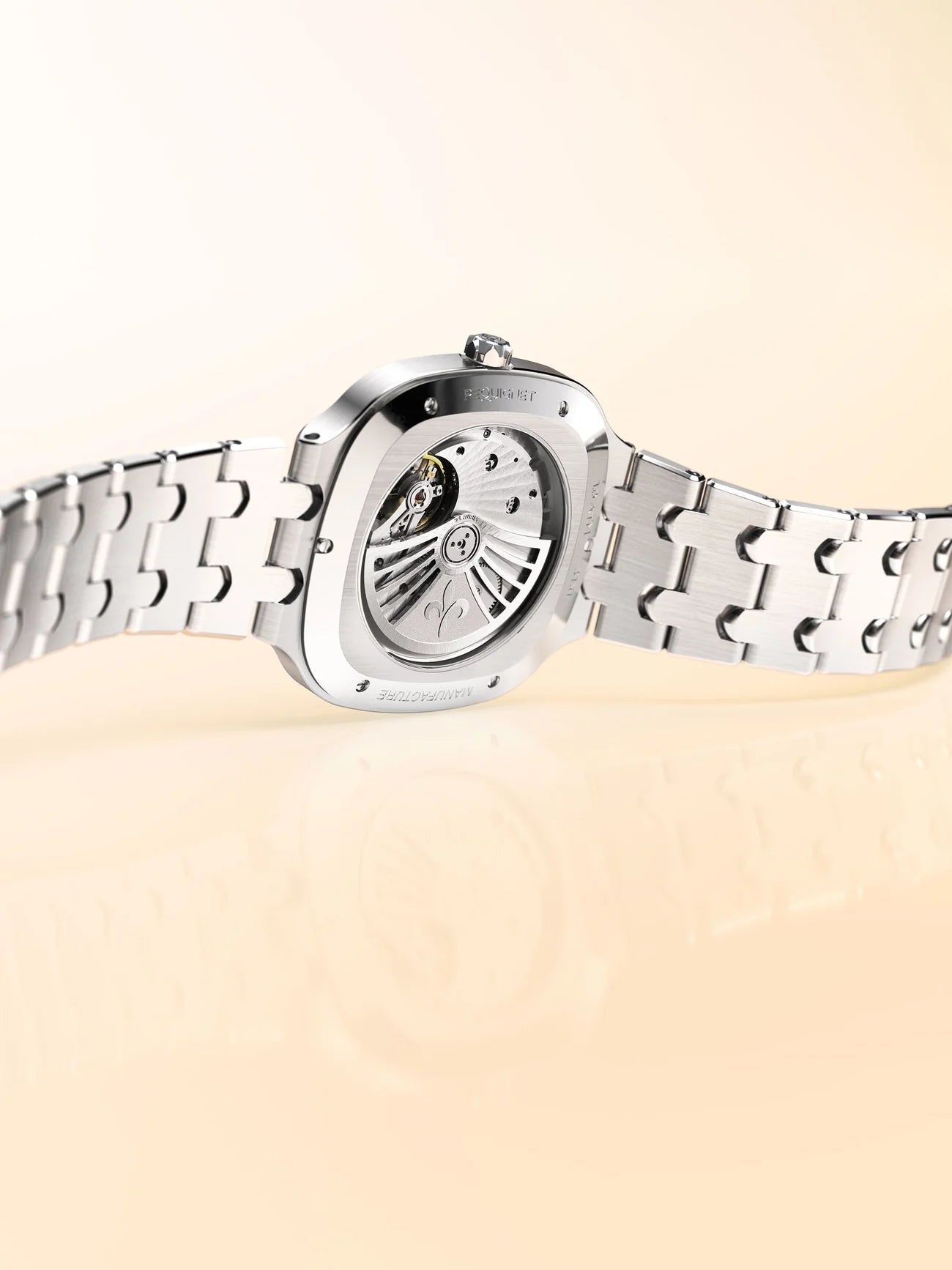 Pequignet Concorde Silver w/ Gold  (40mm) 9040333