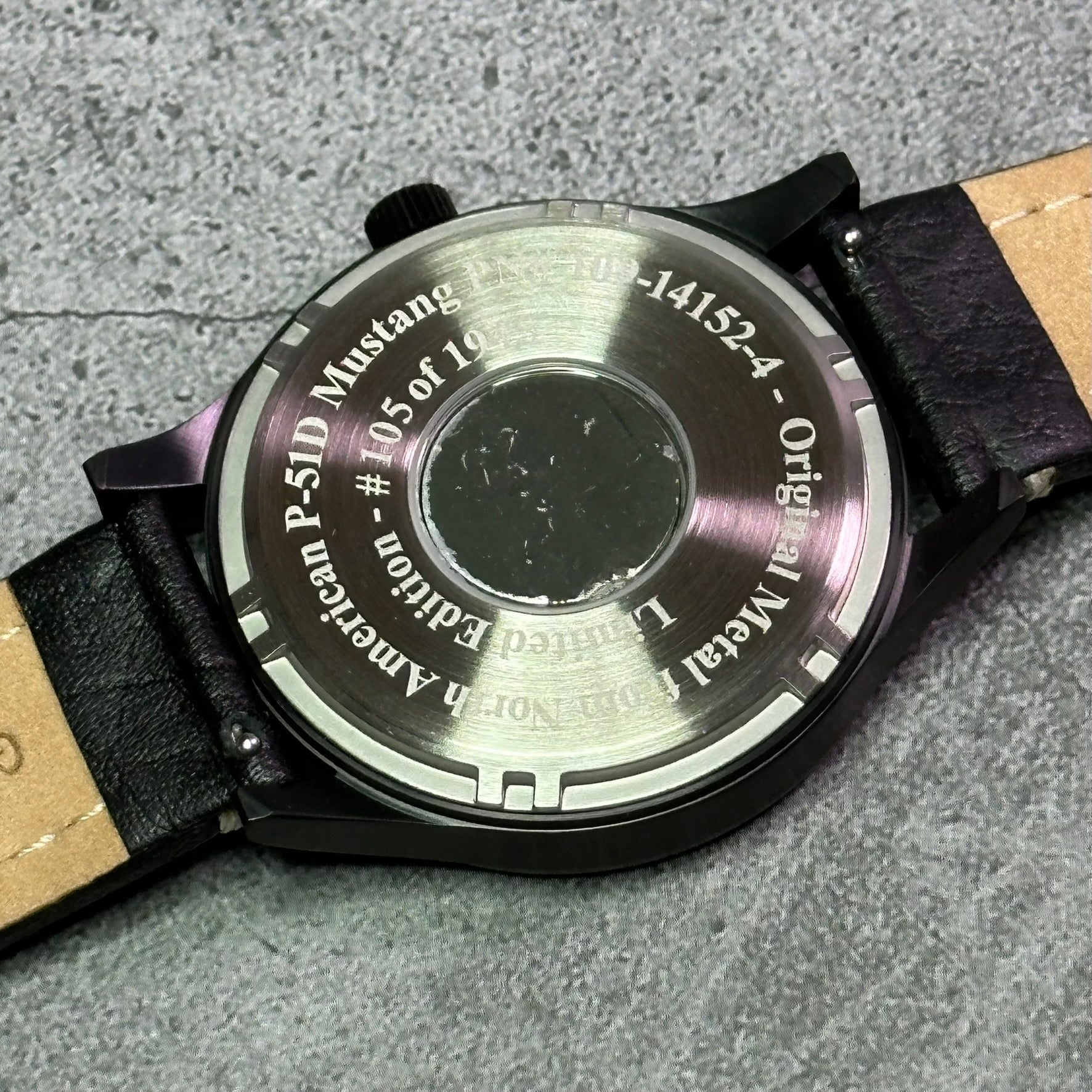 Bristol P-51 Mustang Tribute - Black (44mm) BW51E