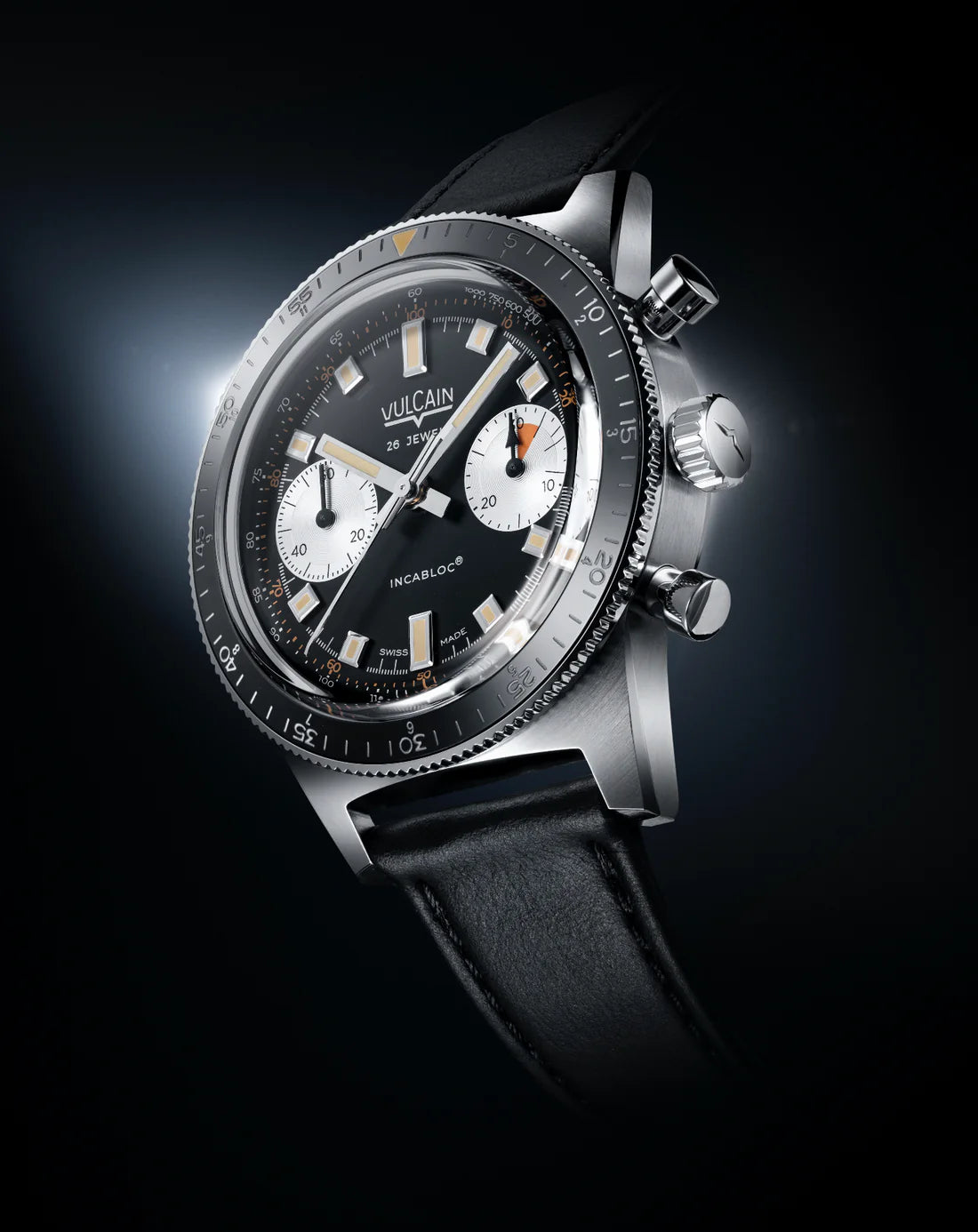 Vulcain Skindiver Chronograph Black (40mm) 590176A07
