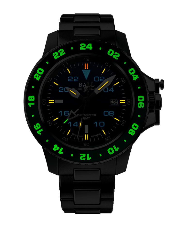 BALL Engineer Hydrocarbon AeroGMT II (42 mm) DG2018C-S8C-BK