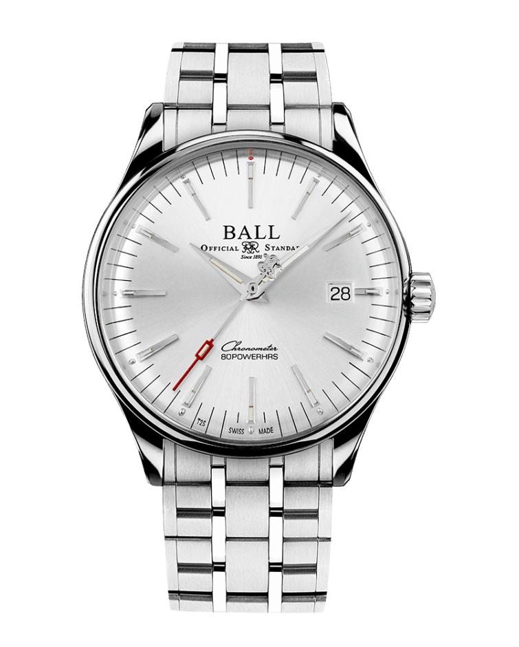 BALL Trainmaster Manufacture 80 Hours (40mm) NM3280D-S1CJ-SL